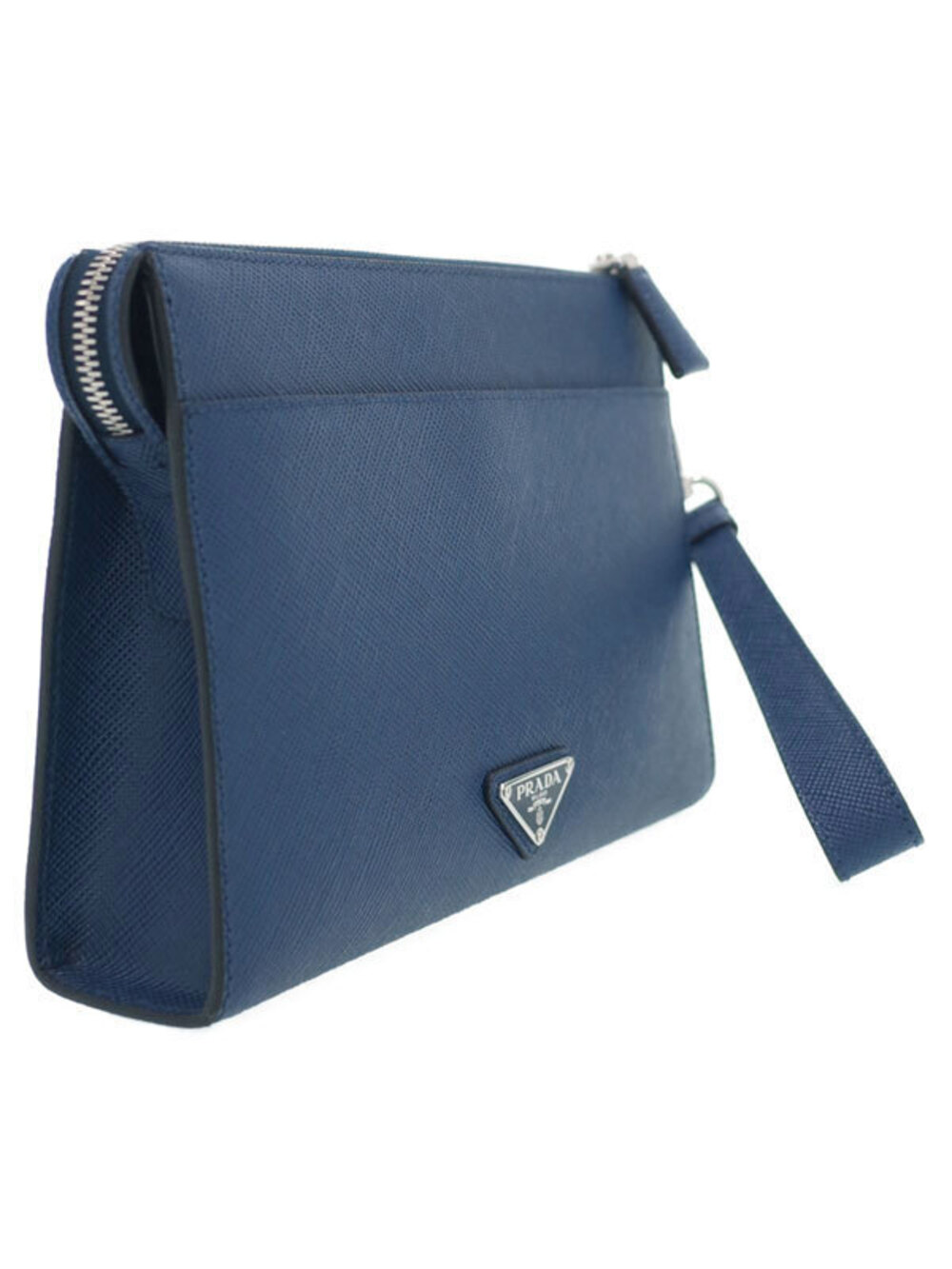 Prada Clutch Saffiano Bag Leather Black